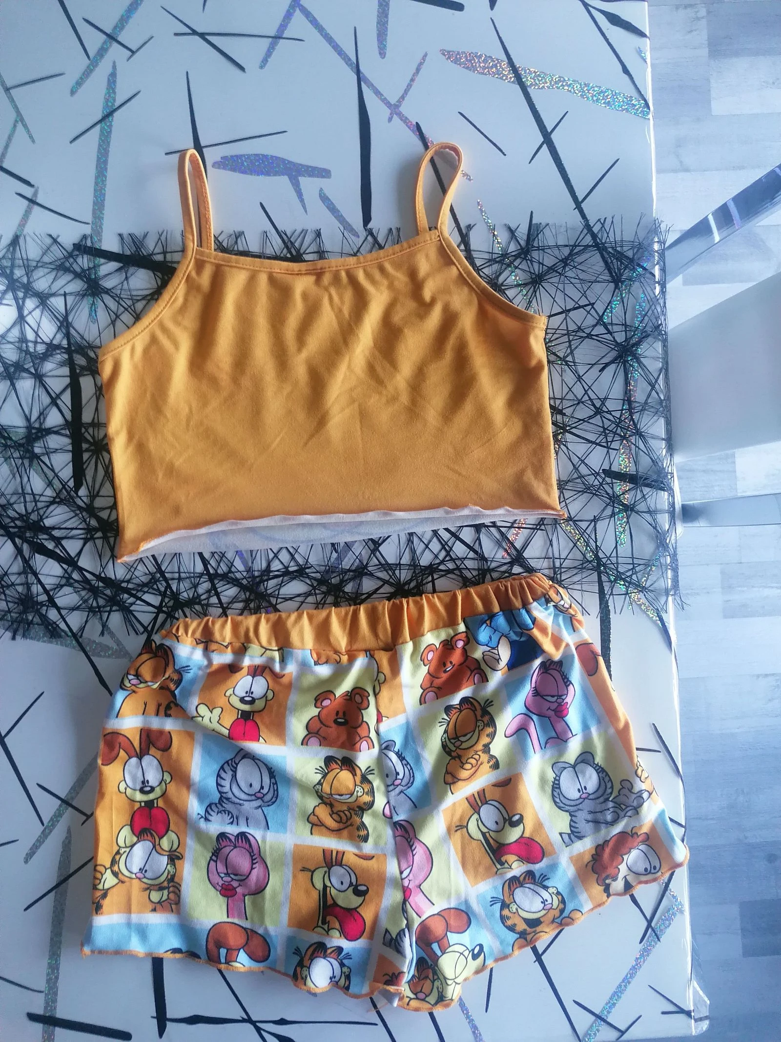 Pijama corto Garfield 🐱 T 10 años – photo 6